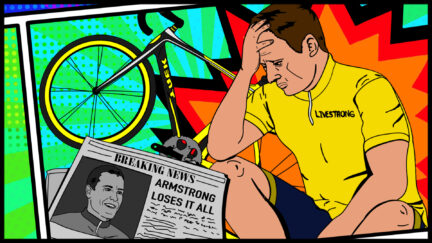 La caída de Armstrong por dopaje